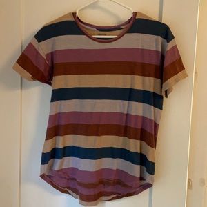 Madewell size small striped whisper cotton t